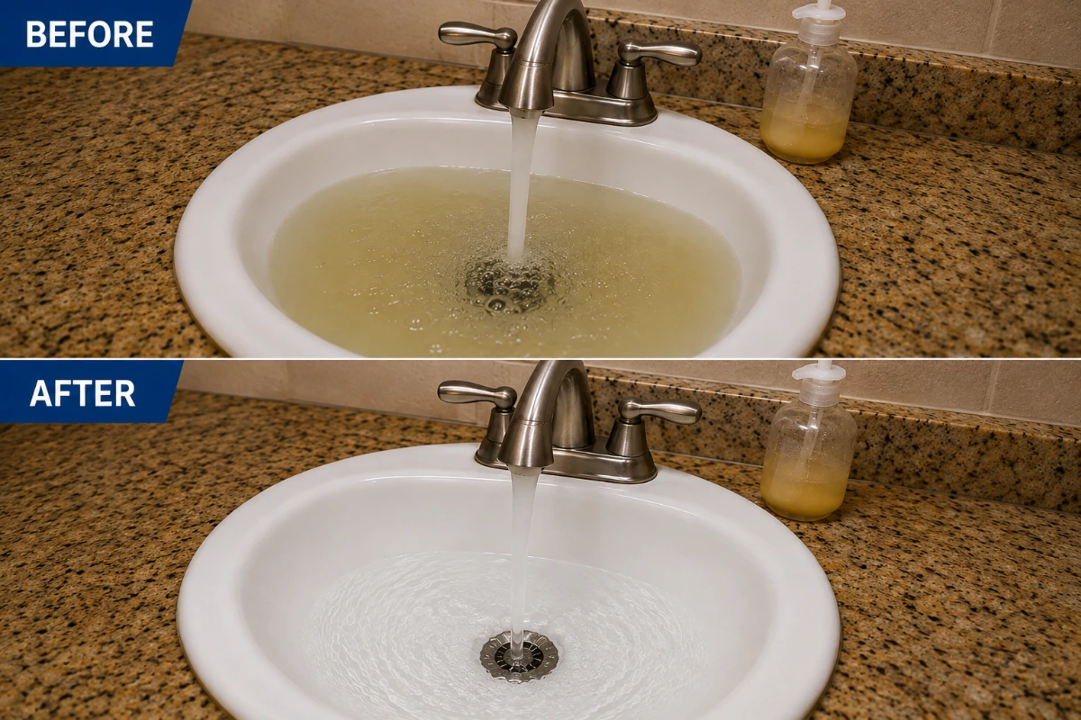 Emergency plumbing repair completed in a Jamestown, NY home